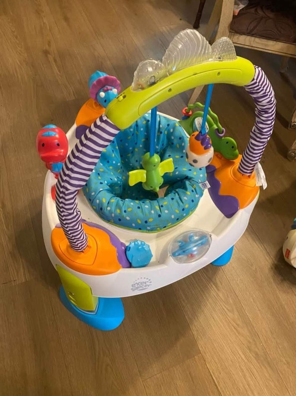 Dino Fold n Go Exersaucer